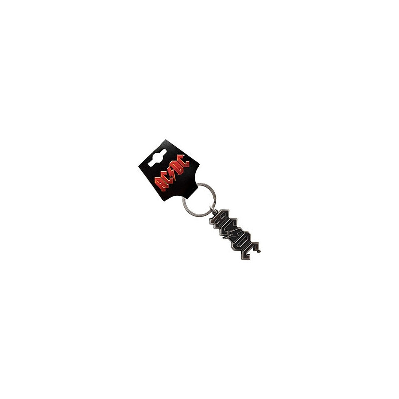 AC/DC KEYCHAIN:3D SILVER LOGO