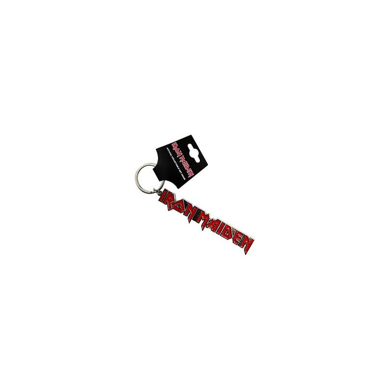 IRON MAIDEN KEYCHAIN: LOGO WITH TAILS