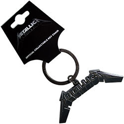 METALLICA KEYCHAIN: 3D LOGO