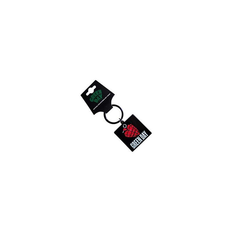 GREEN DAY KEYCHAIN: GRENADE LOGO