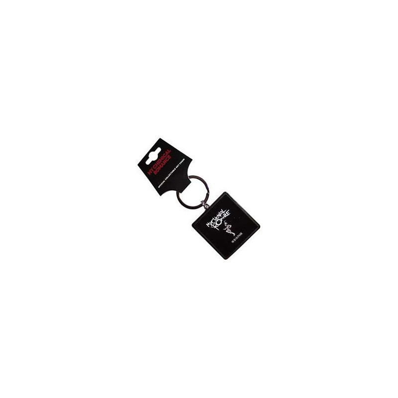 MY CHEMICAL ROMANCE KEYCHAIN: THE BLACK PARADE ALBUM COVER