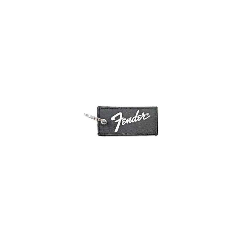 FENDER PATCH KEYCHAIN:LOGO (DOUBLE SIDED)
