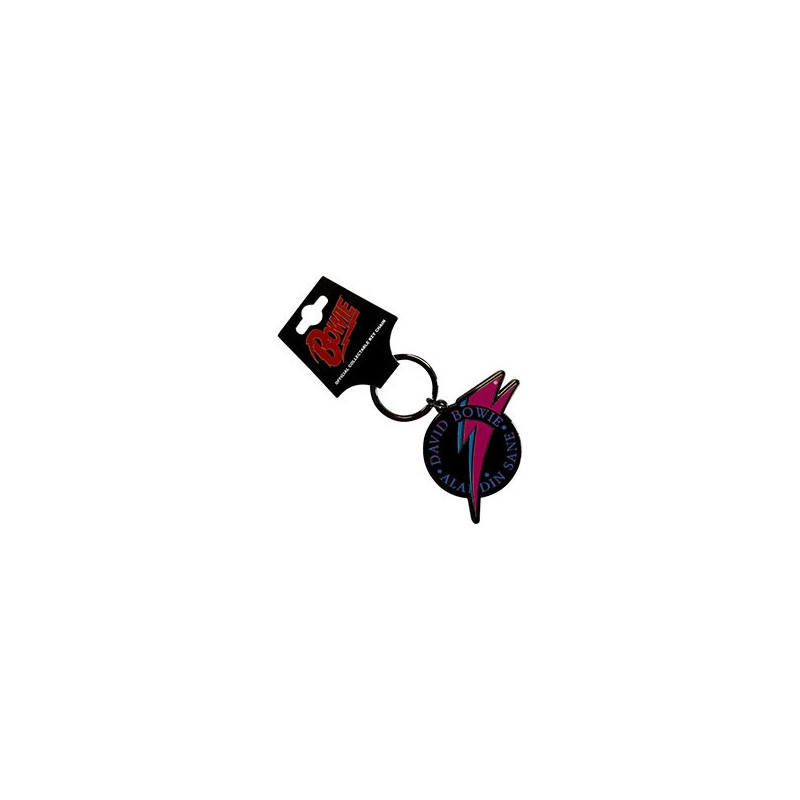 DAVID BOWIE KEYCHAIN:ALADDIN SAIN