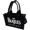 THE BEATLES COTTON TOTE BAG:ANTHOLOGY (BLACK) (BACK PRINT)