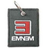EMINEM PATCH KEYCHAIN:REVERSED E LOGO (DOUBLE SIDED)