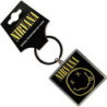 NIRVANA KEYCHAIN: HAPPY FACE PHOTO PRINT