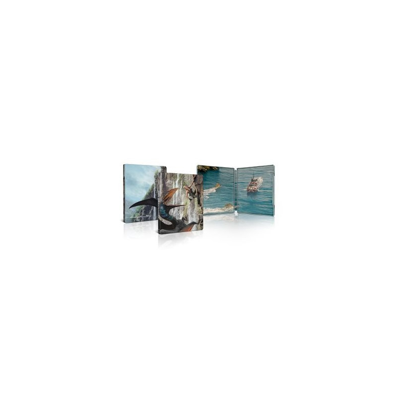 JURASSIC WORLD - LA RINASCITA (STEELBOOK) (4K ULTRA HD+BLU-RAY)