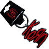 KORN KEYCHAIN: RED LOGO