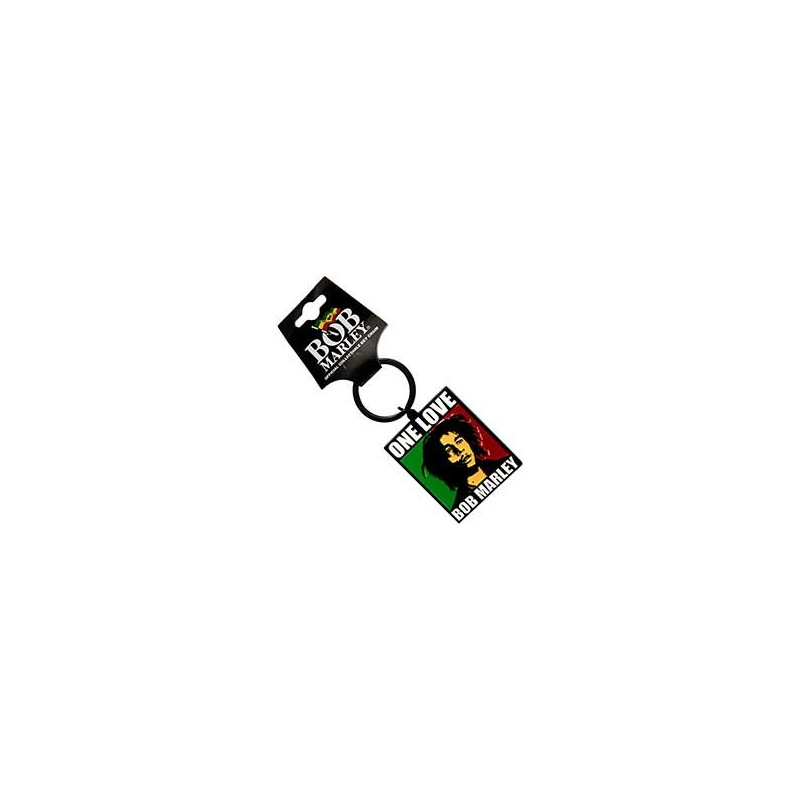 BOB MARLEY KEYCHAIN: ONE LOVE