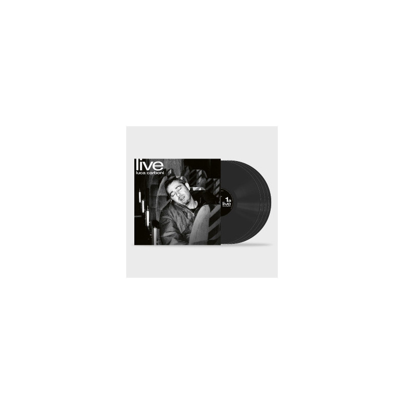 LUCA CARBONI LIVE - 4 LP BLACK