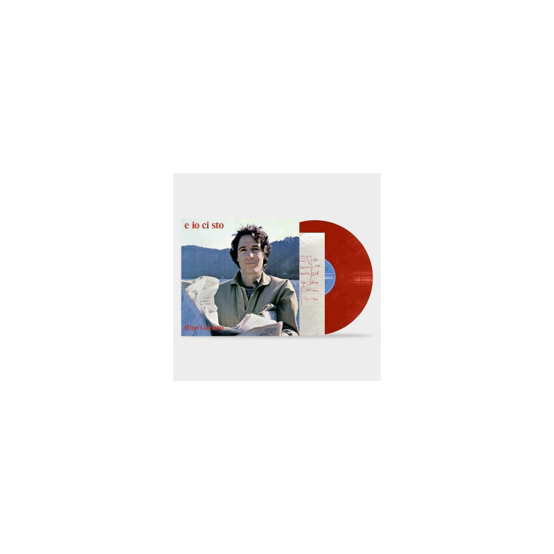 E IO CI STO (LP ROSSO + MANOSCRITTO)