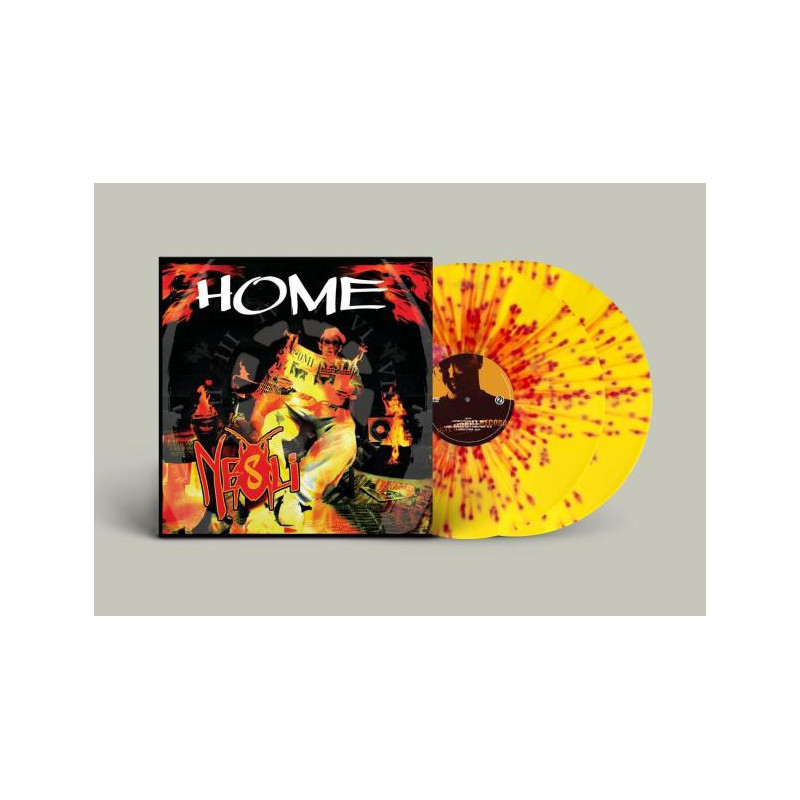 HOME - SPLATTER GIALLO E ROSSO