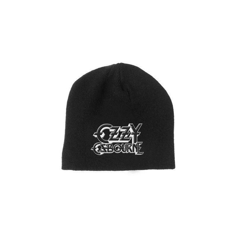 OZZY OSBOURNE UNISEX BEANIE HAT: LOGO 2 (BLACK)