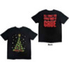 MOTLEY CRUE UNISEX T-SHIRT: XMAS CRUE (BACK PRINT) (X-LARGE)