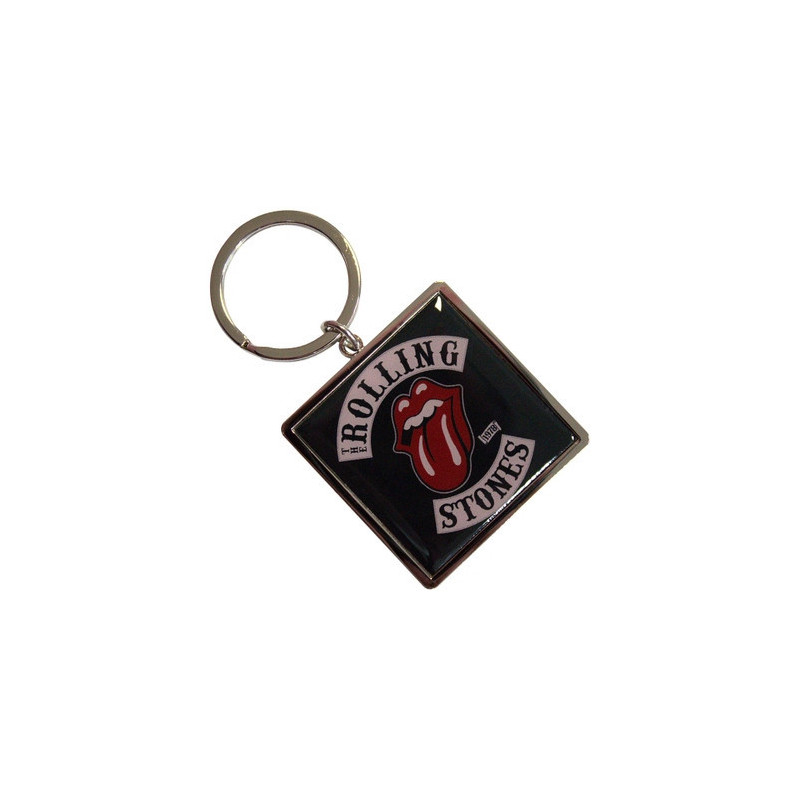 THE ROLLING STONES KEYCHAIN: TOUR '78 BORDERED