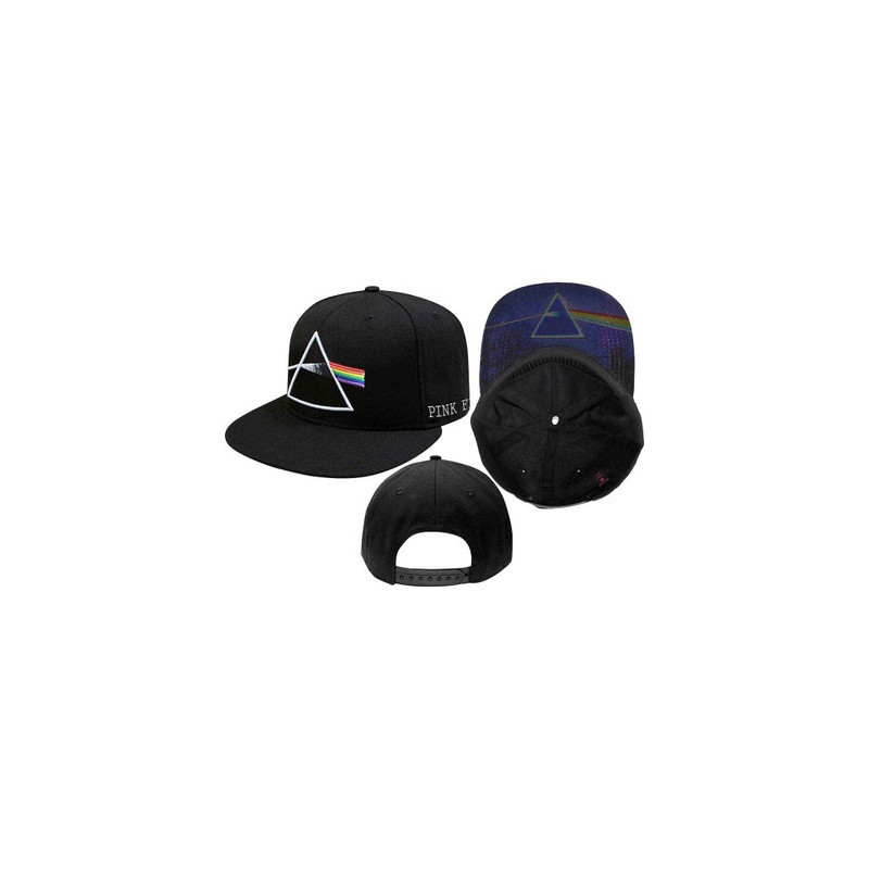 PINK FLOYD UNISEX SNAPBACK CAP: DARK SIDE OF THE MOON (BLACK)