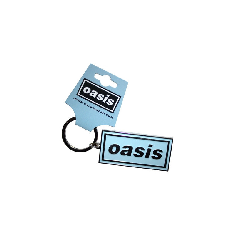 OASIS KEYCHAIN: LOGO SKY BLUE