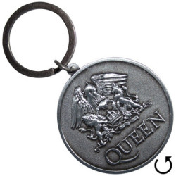 QUEEN KEYCHAIN: SILVER...