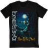 IRON MAIDEN UNISEX T-SHIRT: FEAR OF THE DARK TREE SPRITE (BLACK) (SMALL)