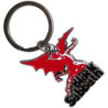 BLACK SABBATH KEYCHAIN: LOGO & DAEMON