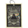 PINK FLOYD PATCH KEYCHAIN:CARNEGIE HALL (DOUBLE SIDED)