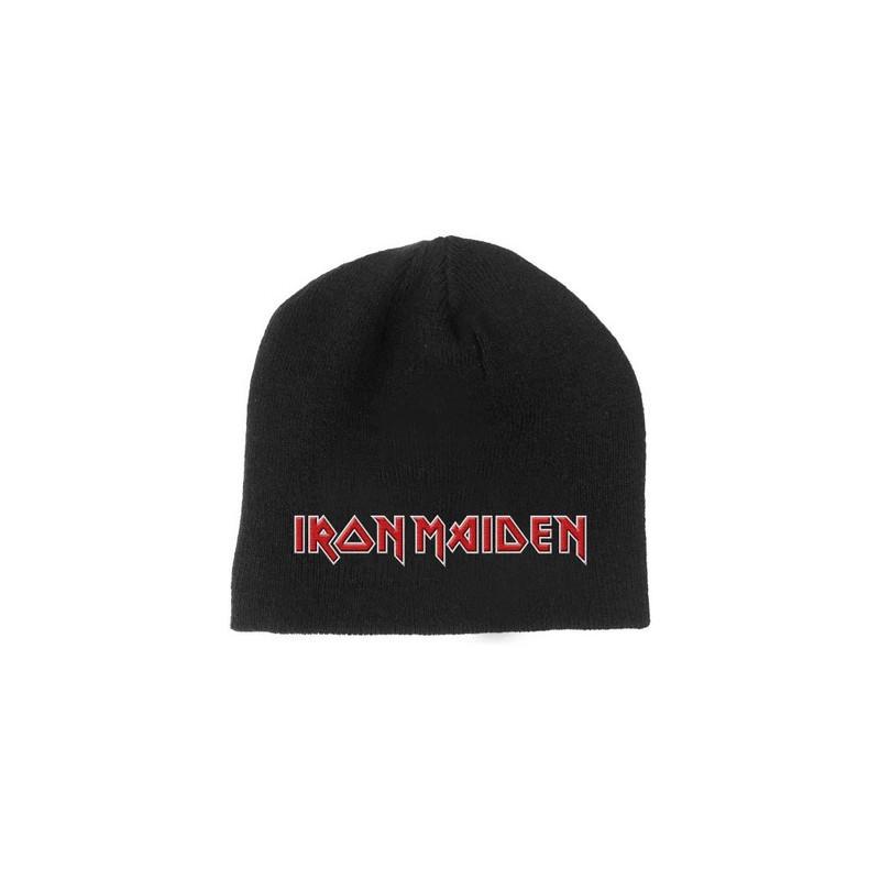 IRON MAIDEN - BEANIE HAT LOGO (NERO)