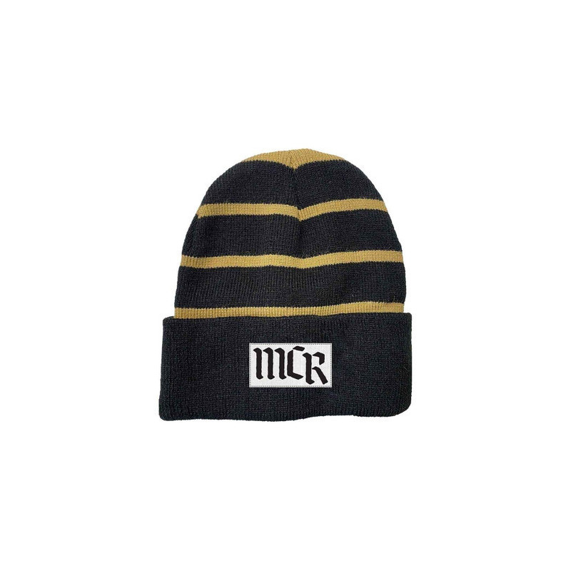 MY CHEMICAL ROMANCE UNISEX BEANIE HAT: SHADOWS (BLACK)