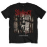 SLIPKNOT T-SHIRT  M BLACK UNISEX  .5: THE GRAY CHAPTER ALBUM