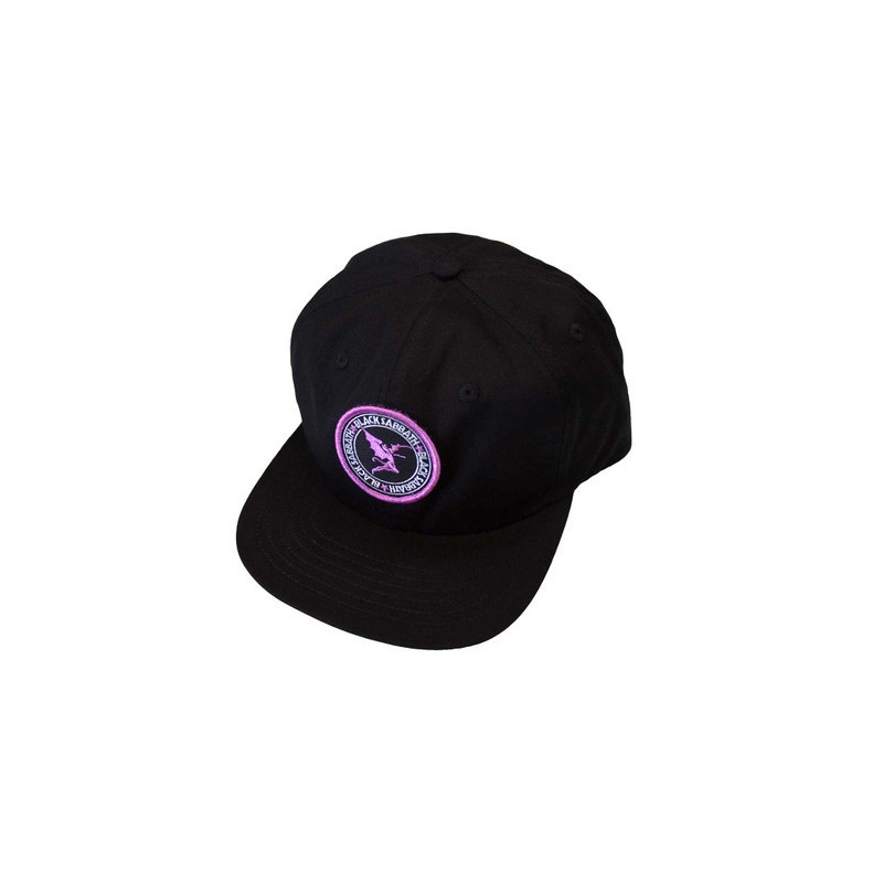 BLACK SABBATH UNISEX BASEBALL CAP: PURPLE DAEMON EMBLEM (BLACK)