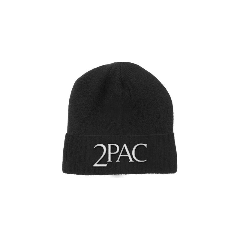 TUPAC BEANIE HAT:LOGO
