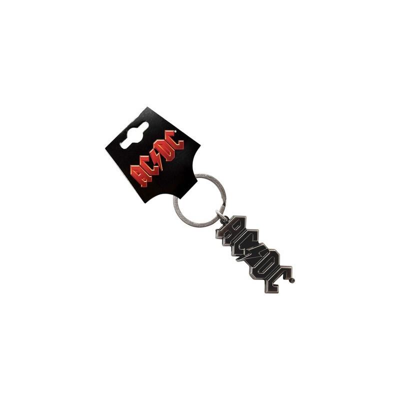 AC/DC KEYCHAIN:3D SILVER LOGO