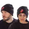 THE ROLLING STONES UNISEX BEANIE HAT:FANG TONGUE