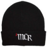 MY CHEMICAL ROMANCE UNISEX BEANIE HAT: MCR LOGO (BLACK)