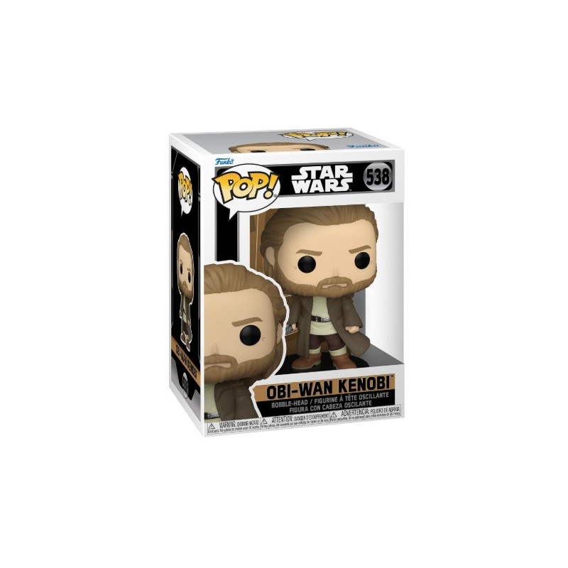 STAR WARS:FUNKO POP! - OBI WAN KENOBI (VINYL FIGURE 538)