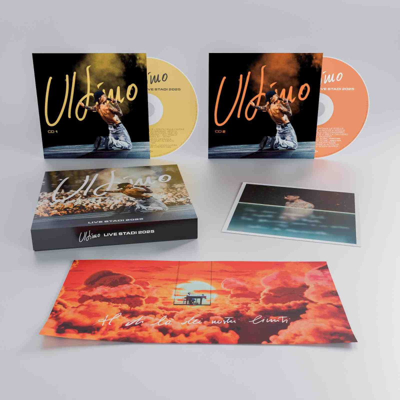 ULTIMO LIVE STADI 2025 - BOX DOPPIO CD