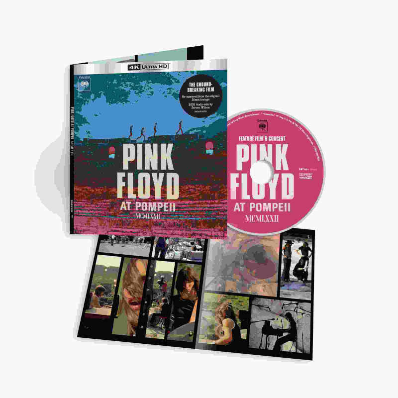 PINK FLOYD AT POMPEI - MCMLXXII (BLURAY 4K)