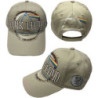 PINK FLOYD UNISEX BASEBALL CAP: DARK SIDE OF THE MOON ALBUM DISTRESSED (SAND)